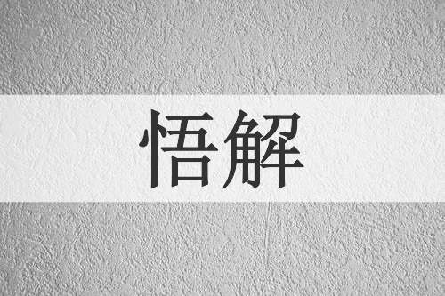 悟解