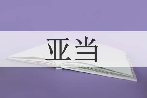 亚当