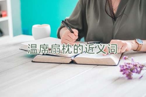 温席扇枕的近义词